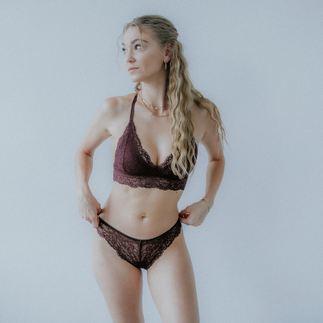 Bralette Sophia - Aubergine
