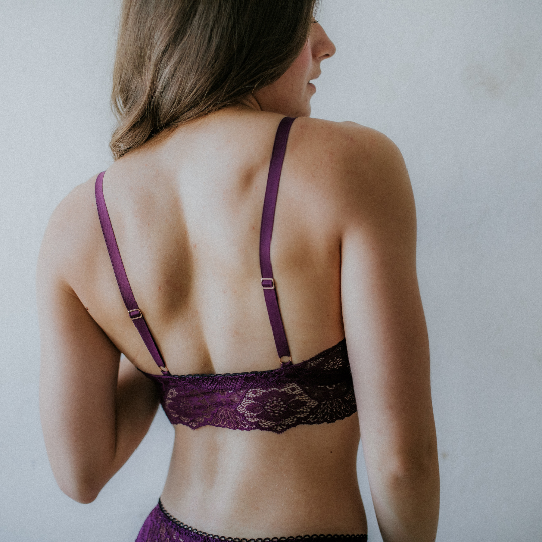 Bralette Calla - Grape