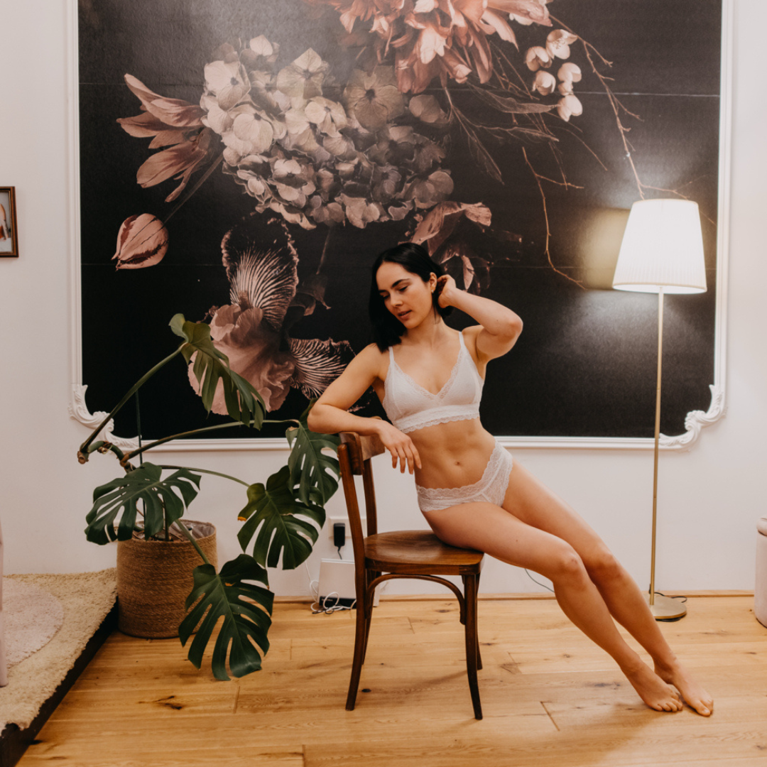 Bralette Greta - weiß