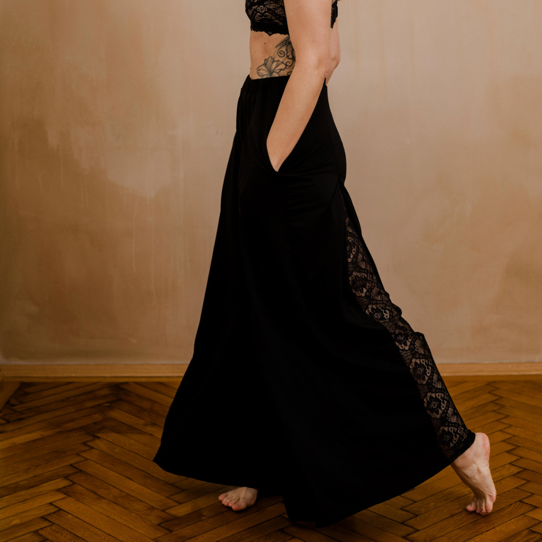 Schlafhose Seraphina - onyx