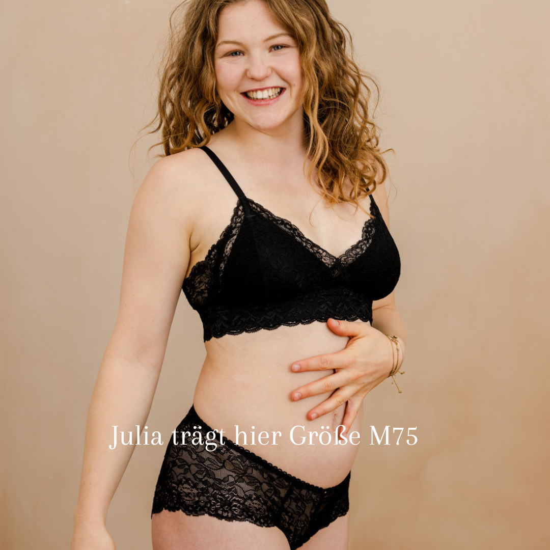 Bralette Greta - schwarz