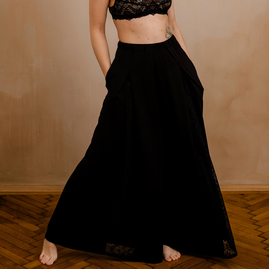 Schlafhose Seraphina - onyx