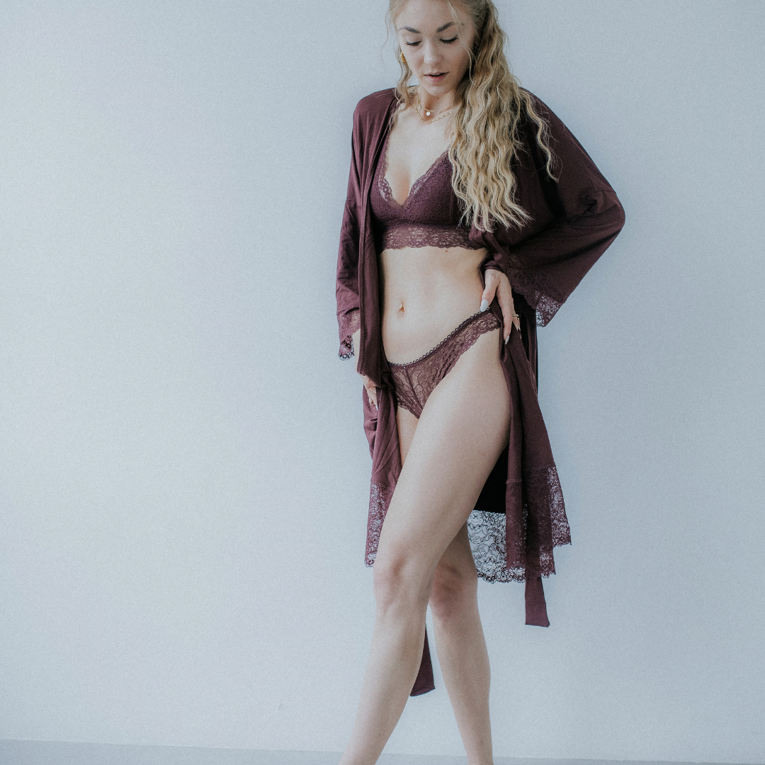 Bralette Sophia - Aubergine