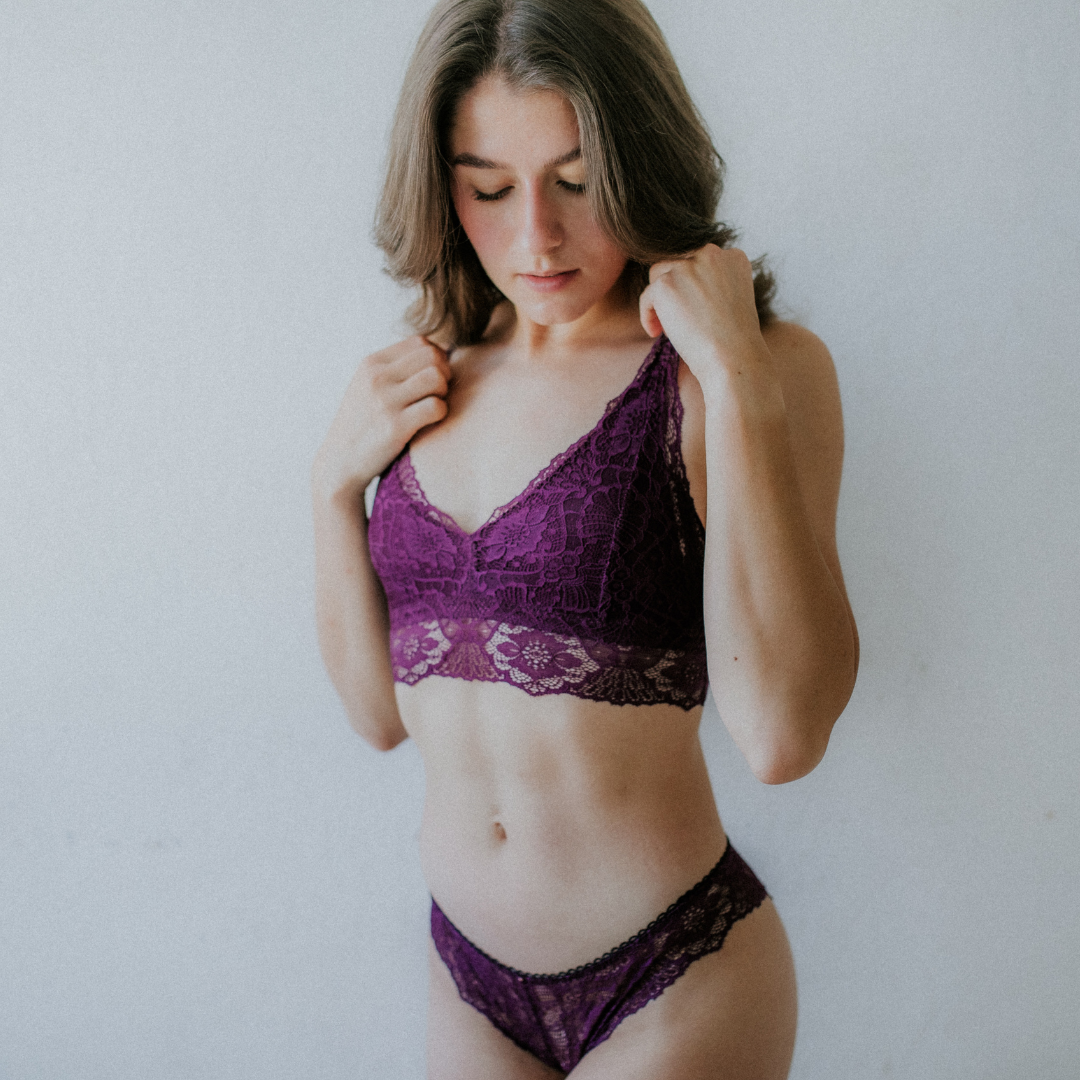 Bralette Calla - Traube