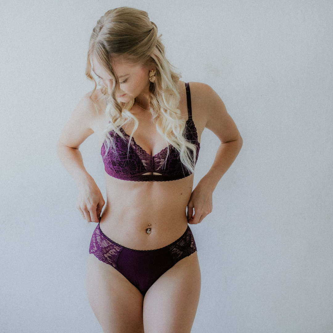 Bralette Fiona - Traube