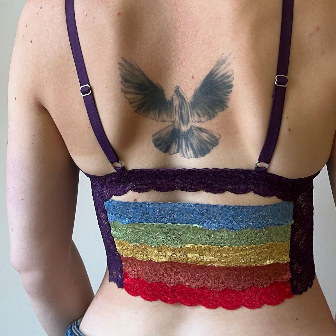 Rainbowbralette Robyn