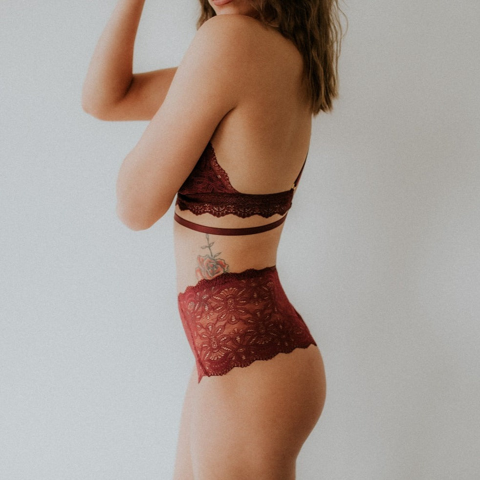 Höschen Aurelia - bordeaux