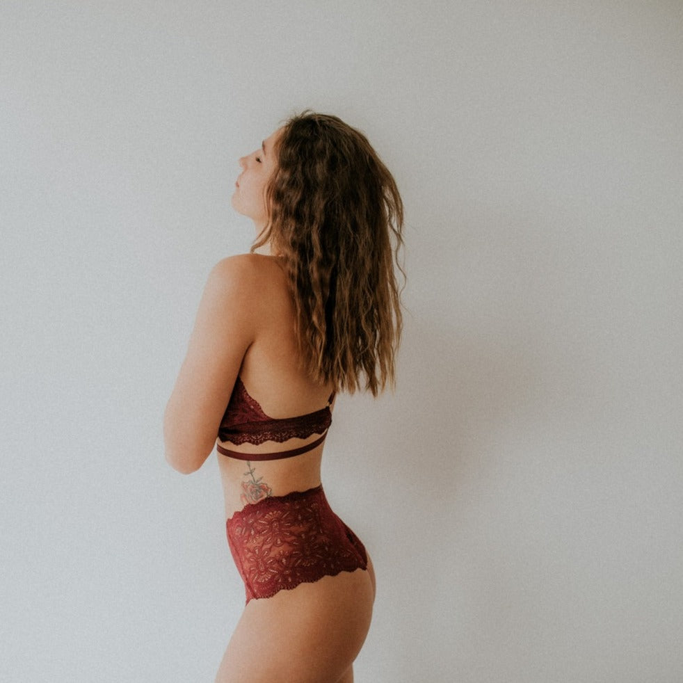 Höschen Aurelia - bordeaux