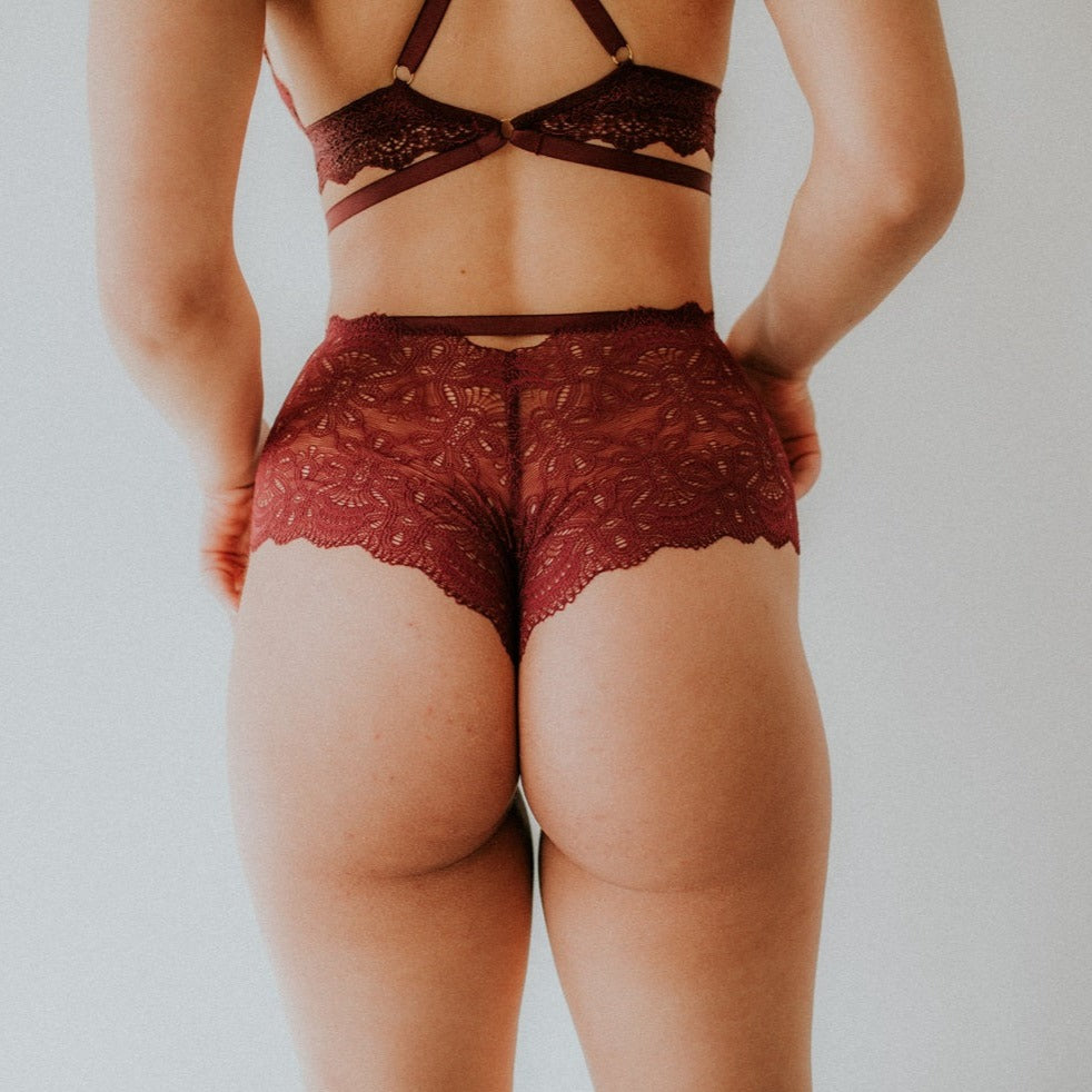 Höschen Aurelia - bordeaux