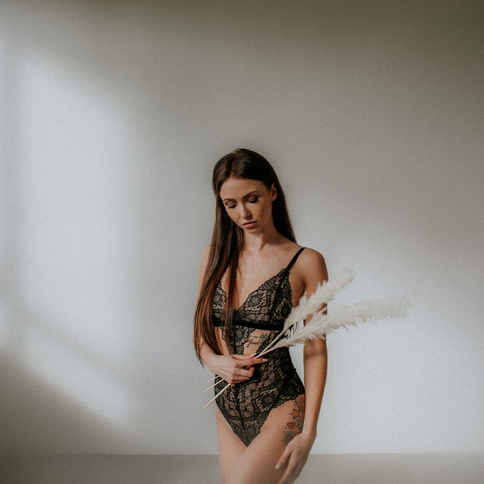 Lace body Josephine - black