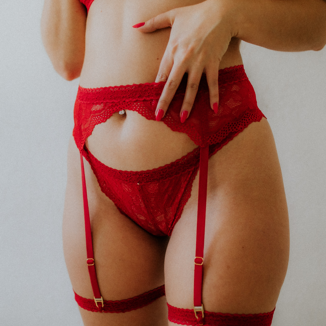 Garter belt Laura – Poppy