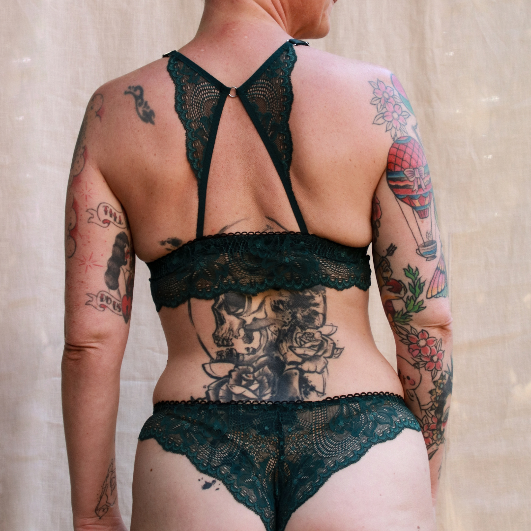Bralette Mathilda - Smaragd