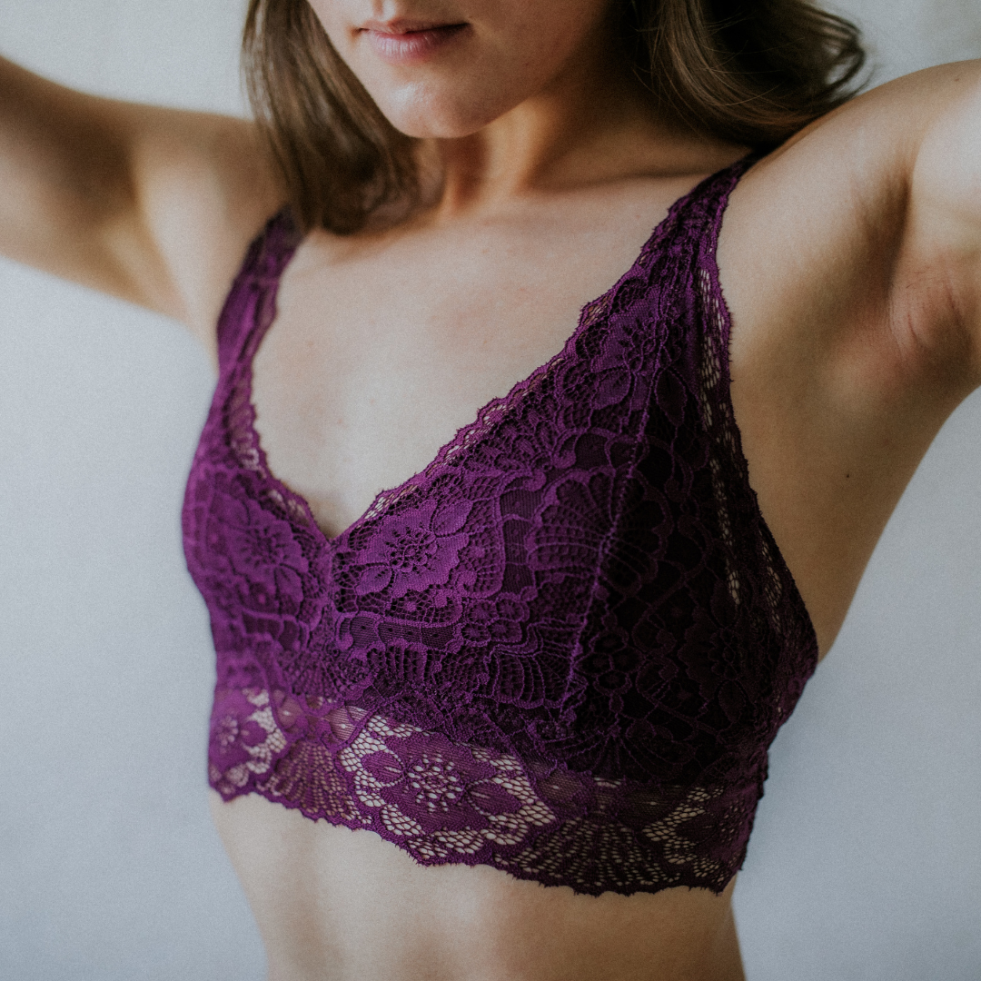 Bralette Calla - Traube