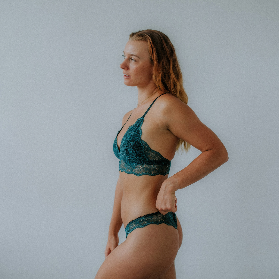 Bralette Mathilda - Smaragd