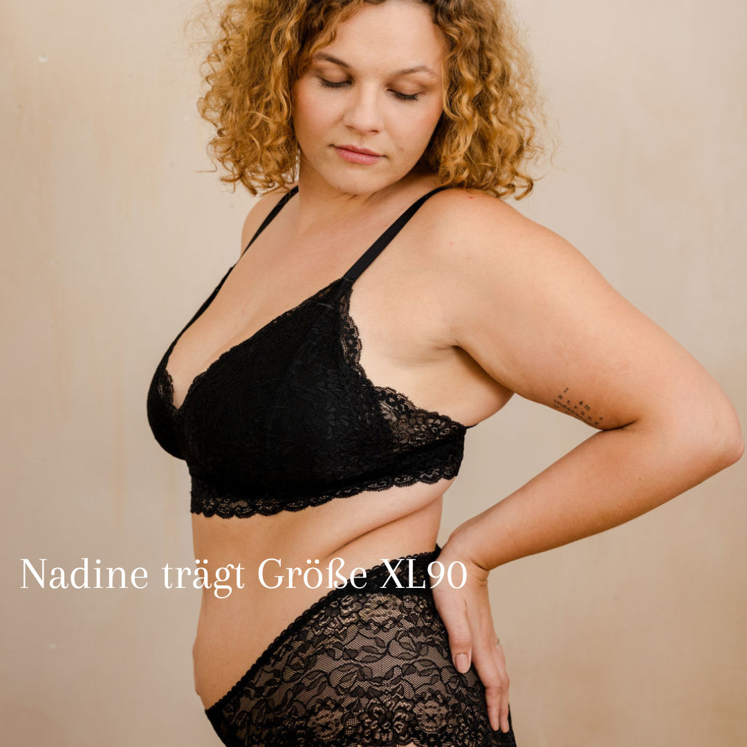 Bralette Greta - schwarz