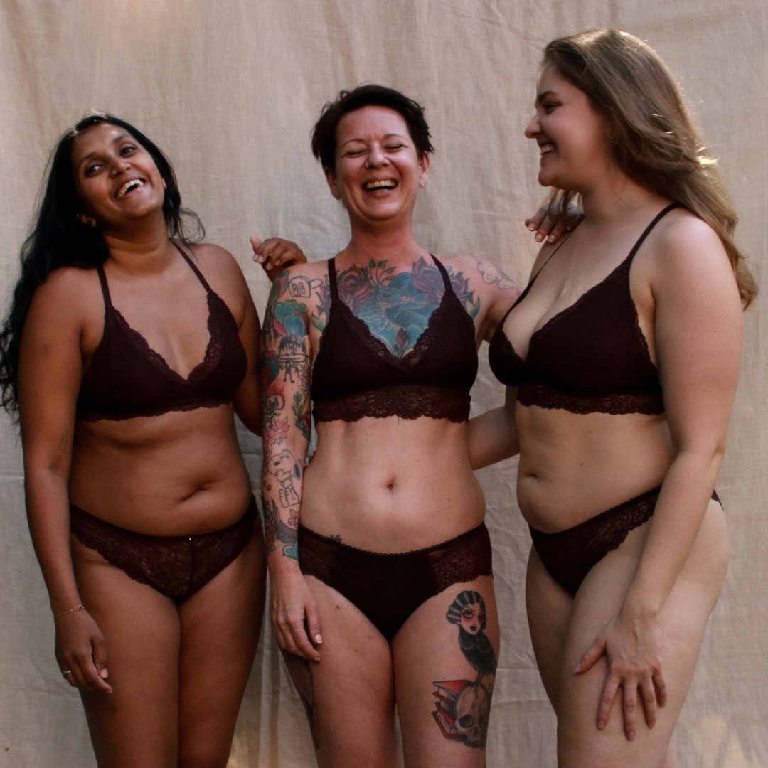 Bralette Sophia - Aubergine