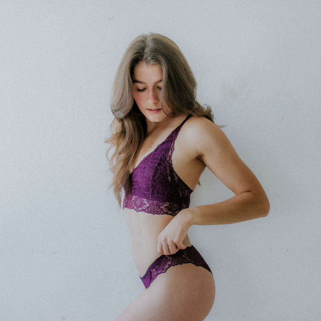Bralette Calla - Traube