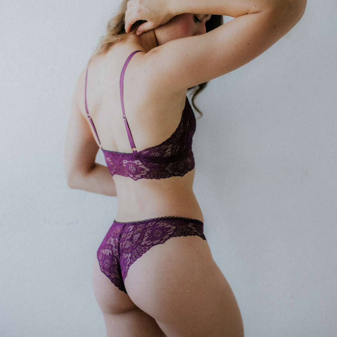 Bralette Calla - Traube