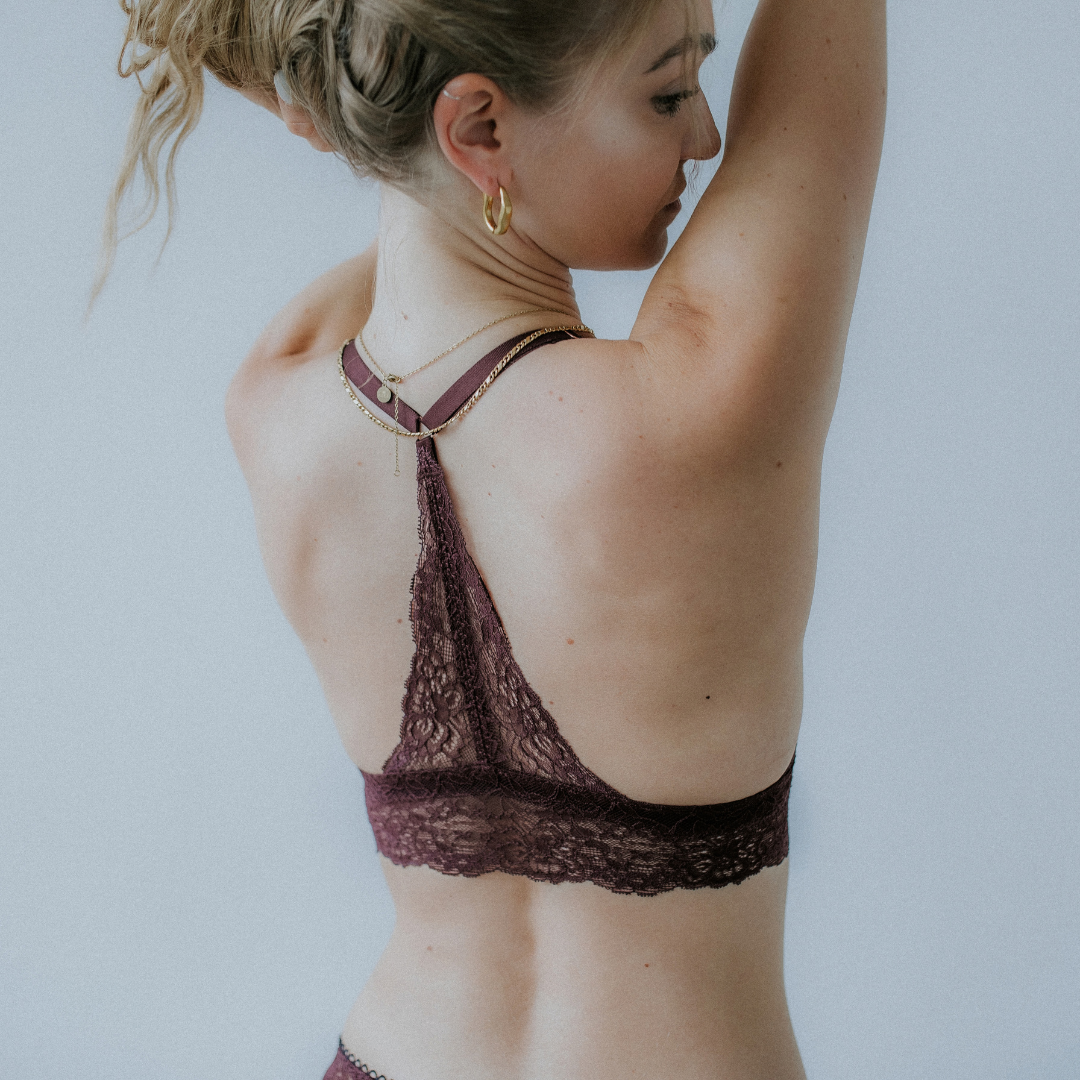 Bralette Sophia - Aubergine