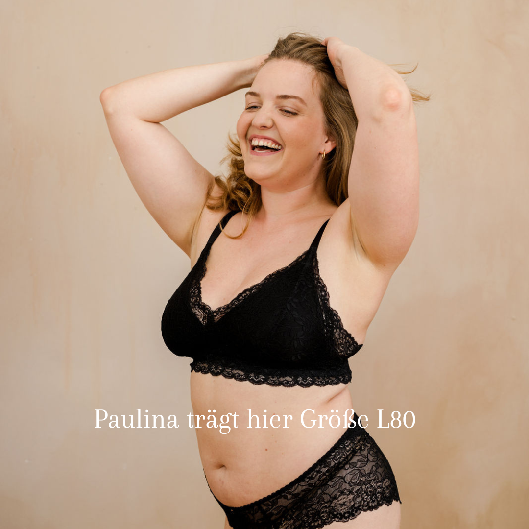 Bralette Greta - schwarz