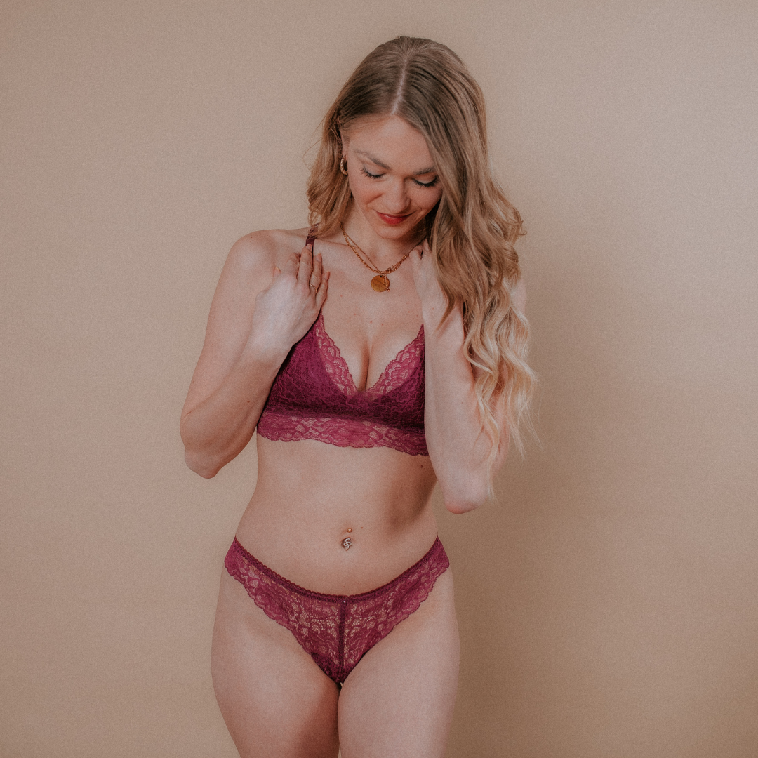 Bralette Sophia - Himbeere