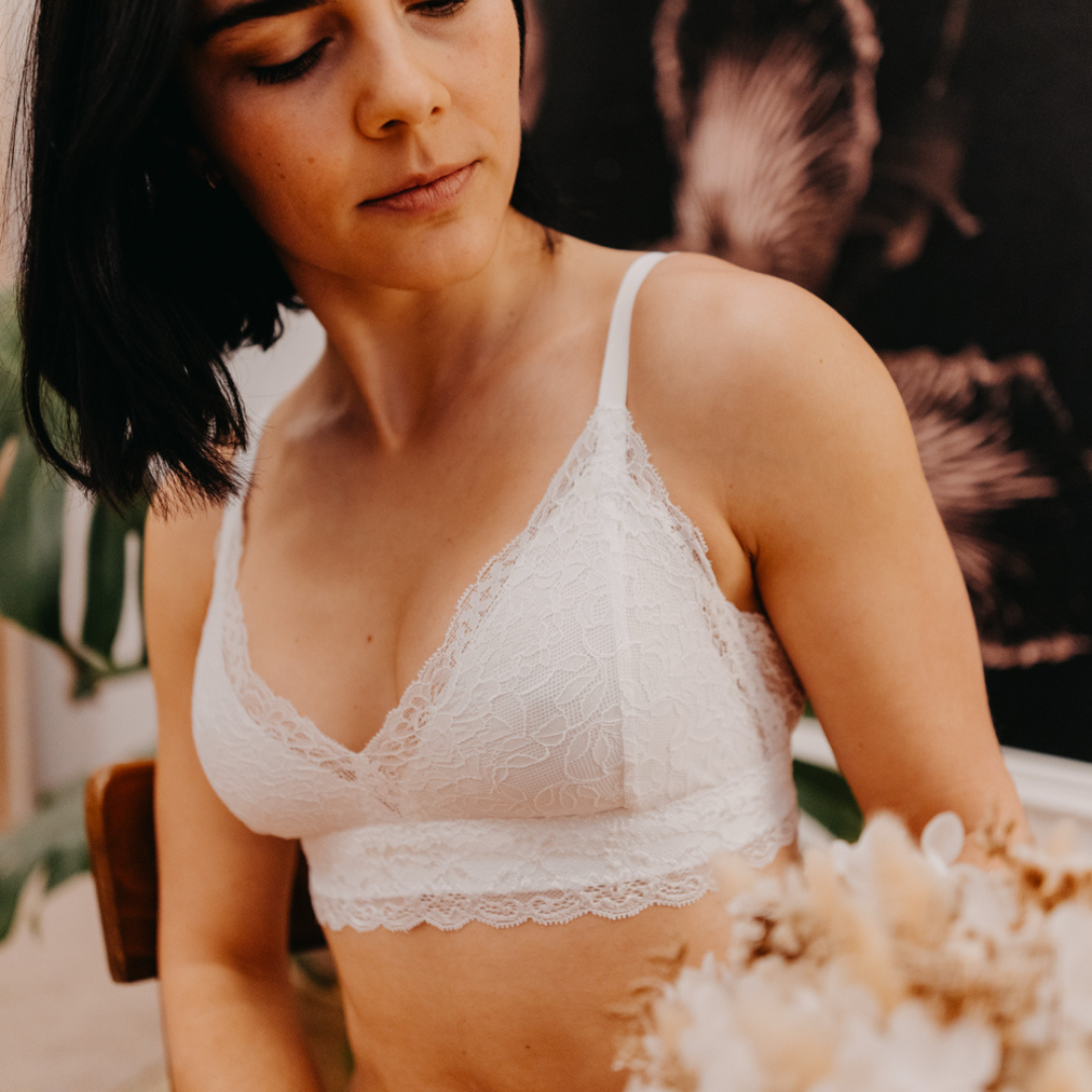 Bralette Greta - weiß