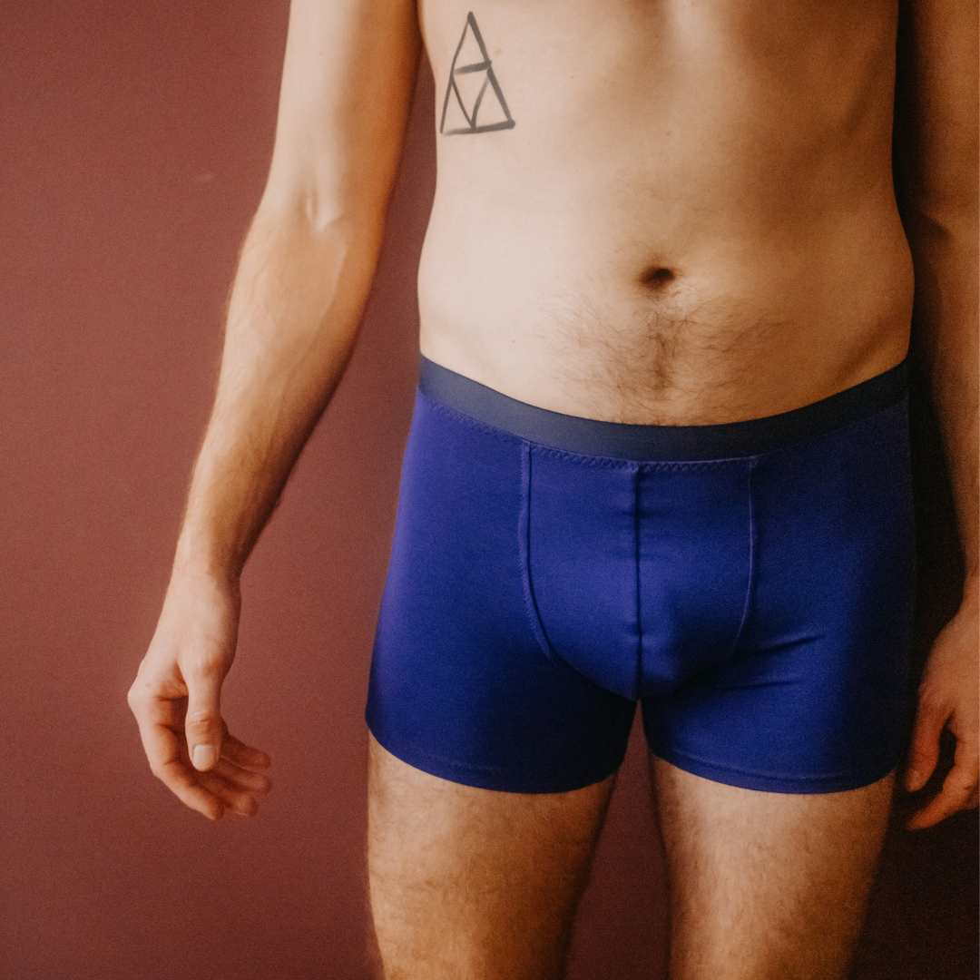 Boxershort Urs kobalt