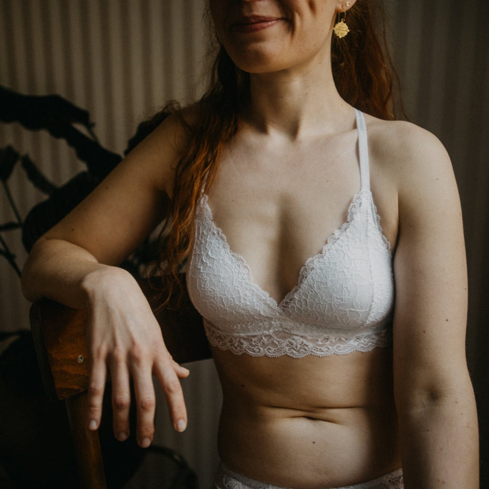 Bralette Mathilda - white