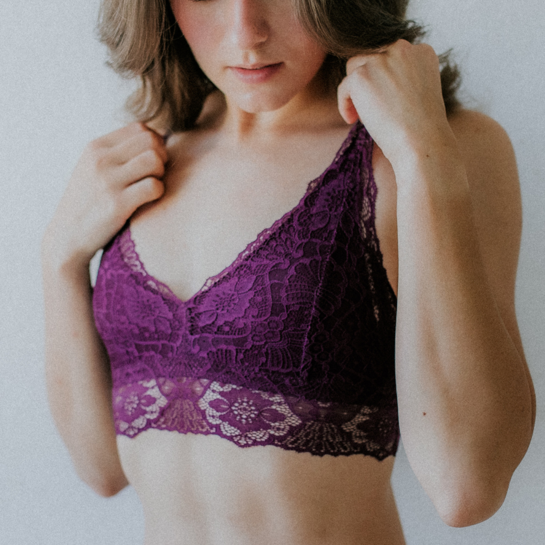 Bralette Calla - Grape