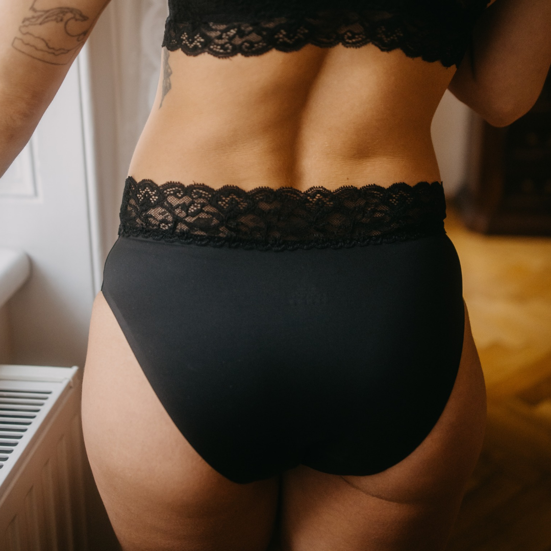 Periodenhöschen Ulla - schwarz