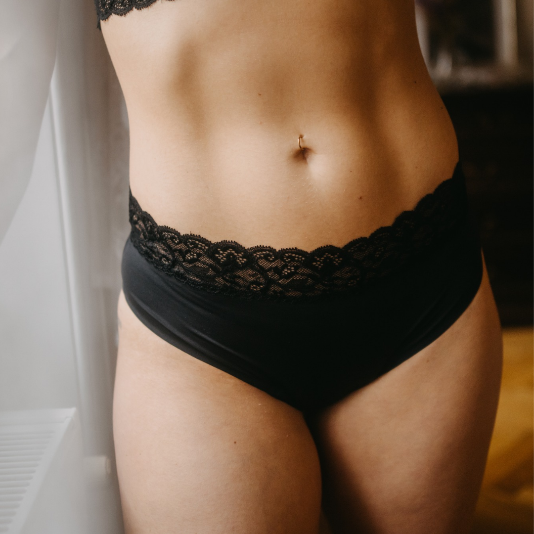 Periodenhöschen Ulla - schwarz