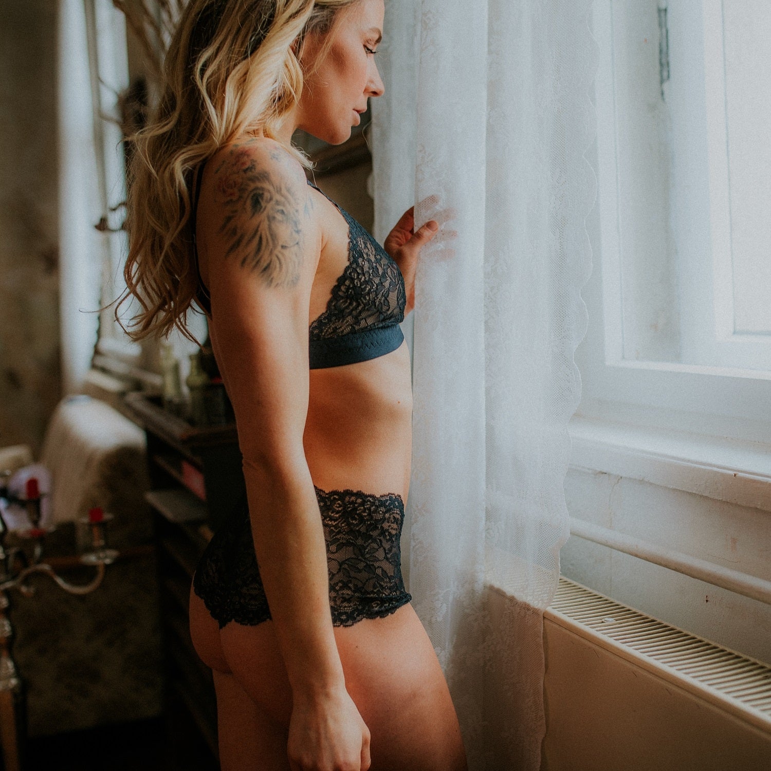 Bralette Luisa - schwarz