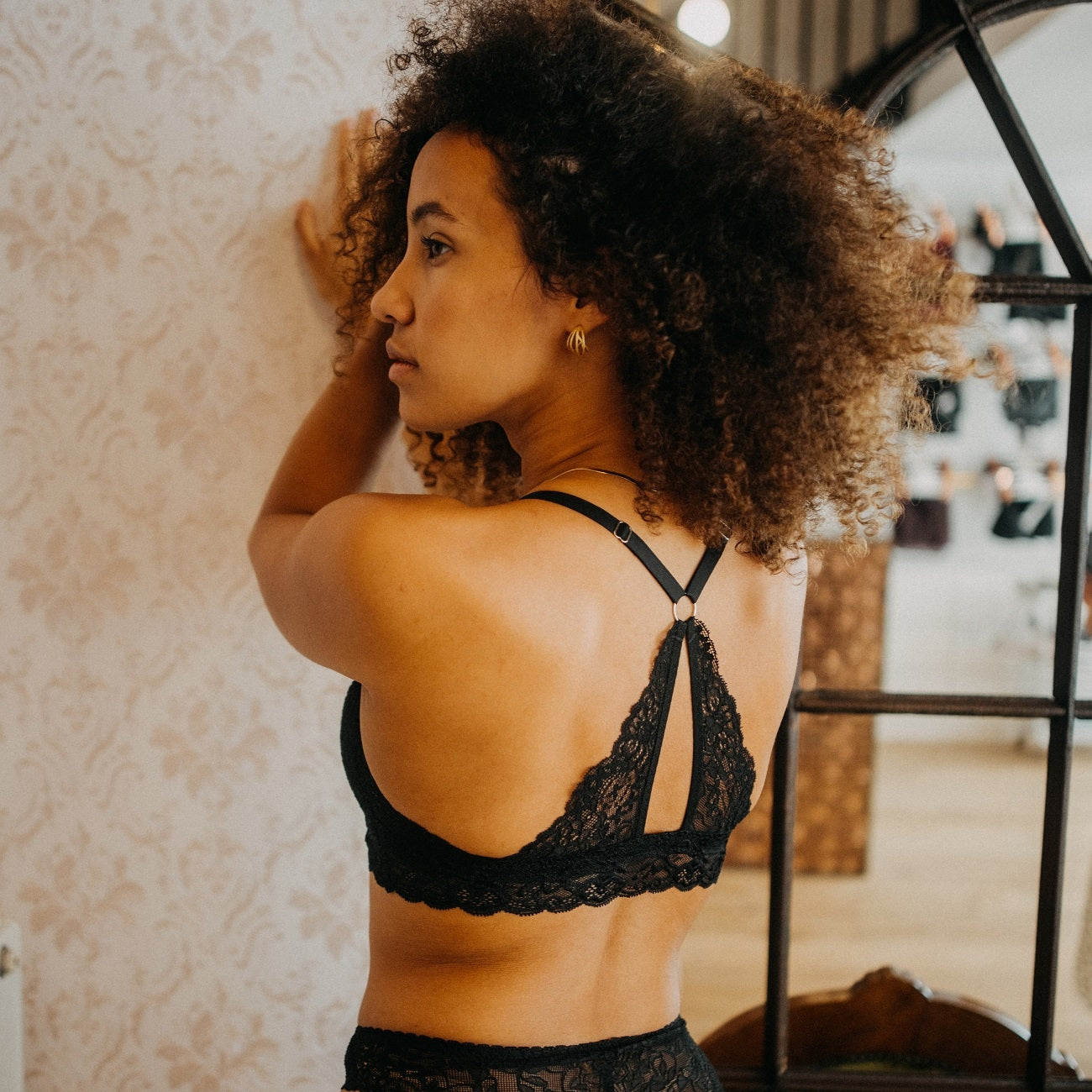 Bralette Mathilda - schwarz