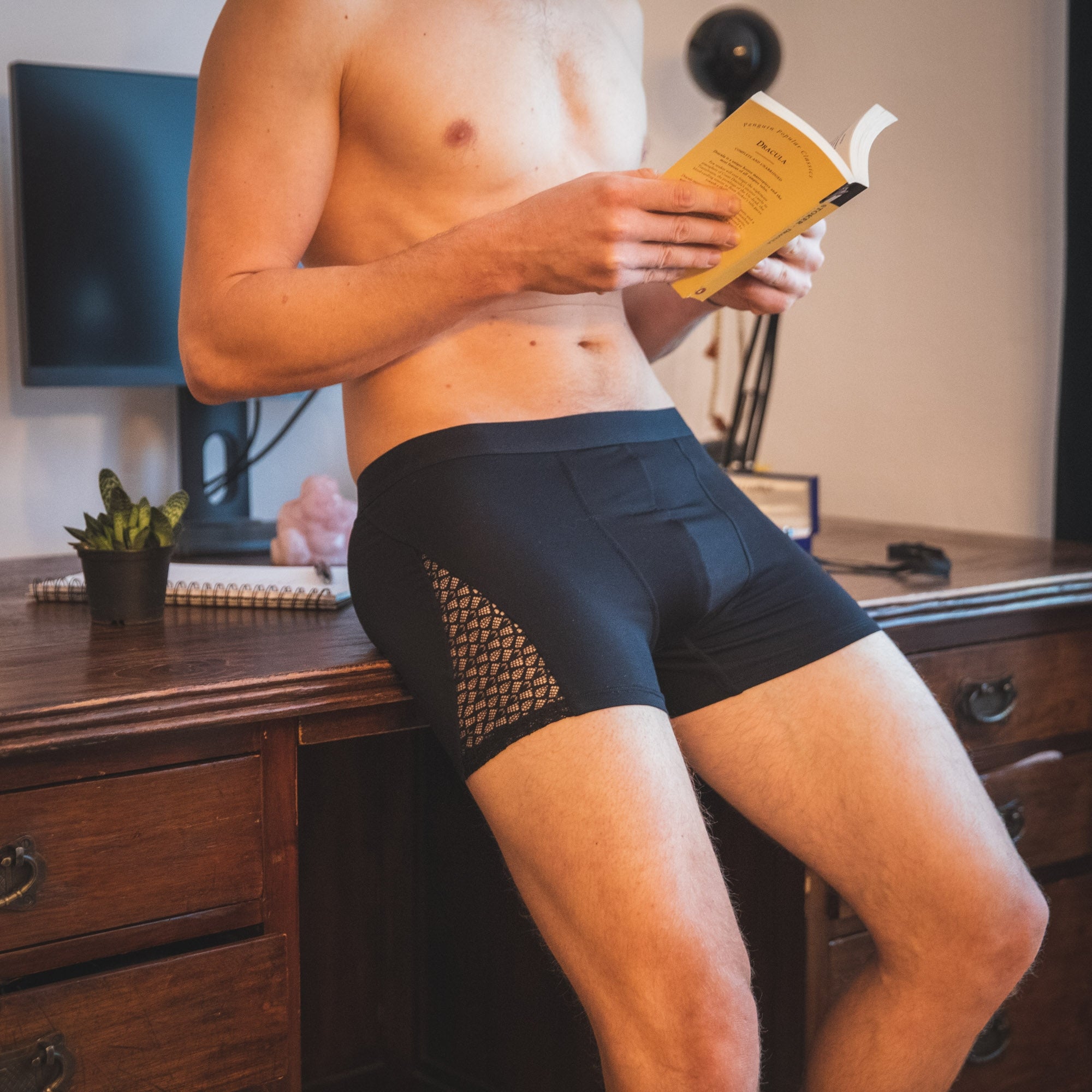 Boxershort Kassian - schwarz