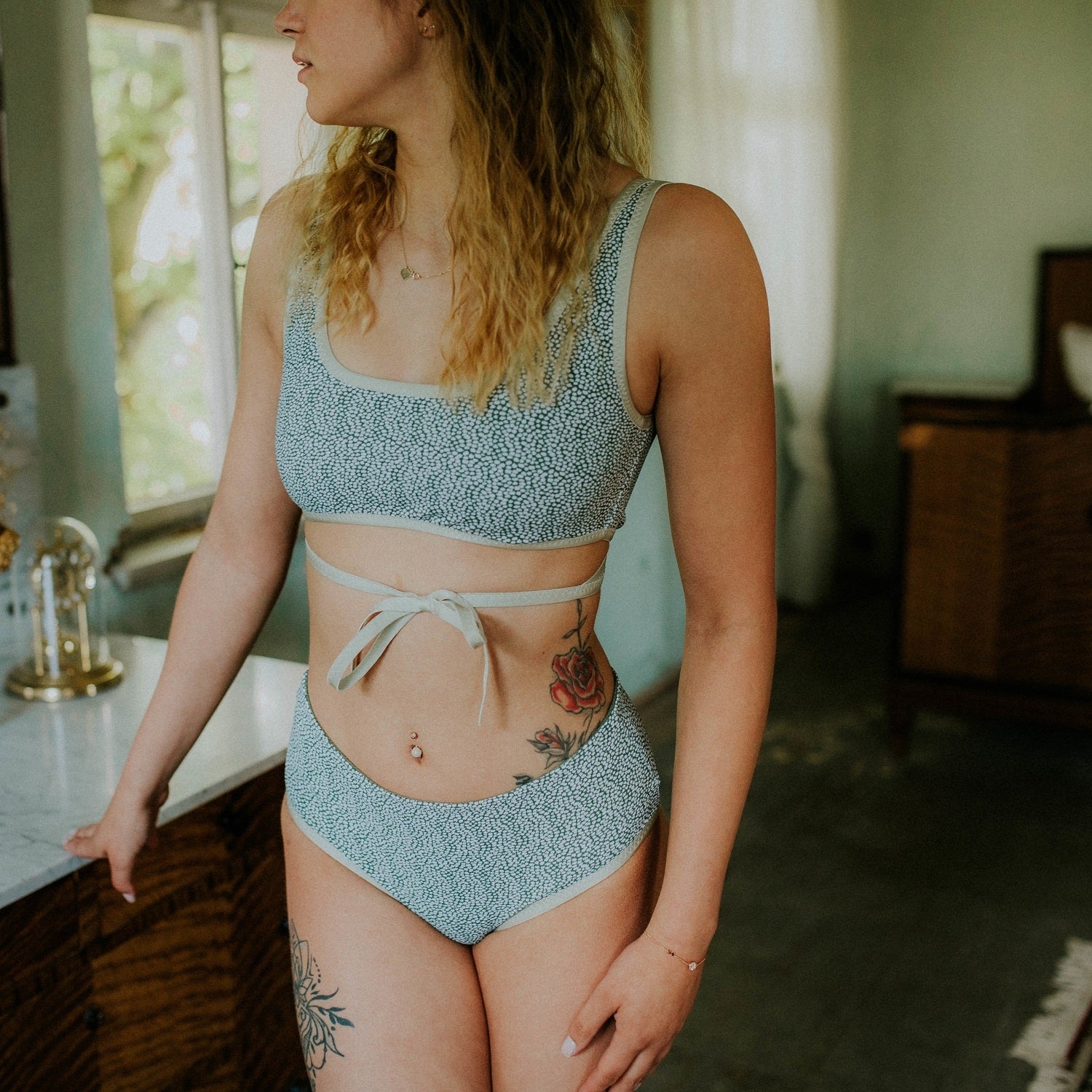 Bikini panties Ariella - sage