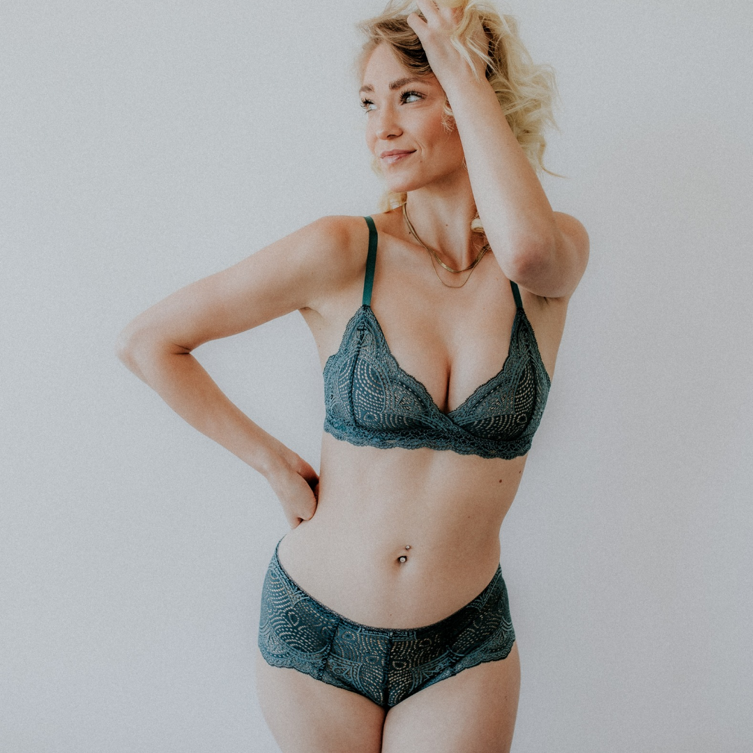 Bralette Zita - Zypresse