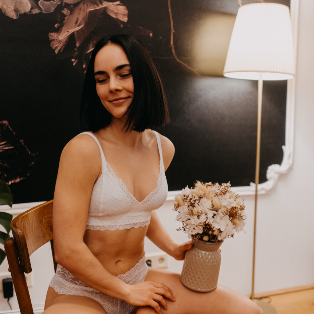 Bralette Greta - weiß