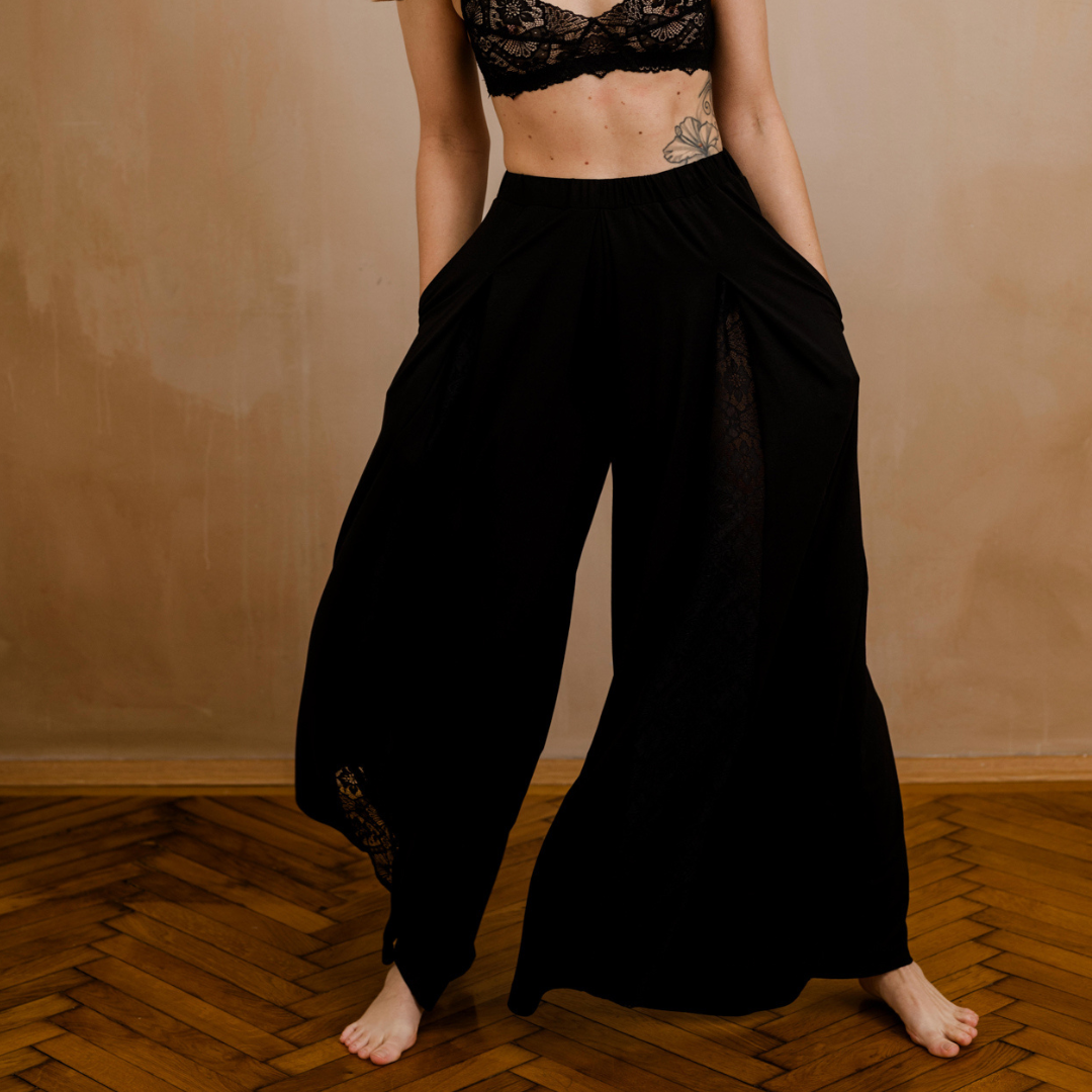 Schlafhose Seraphina - onyx