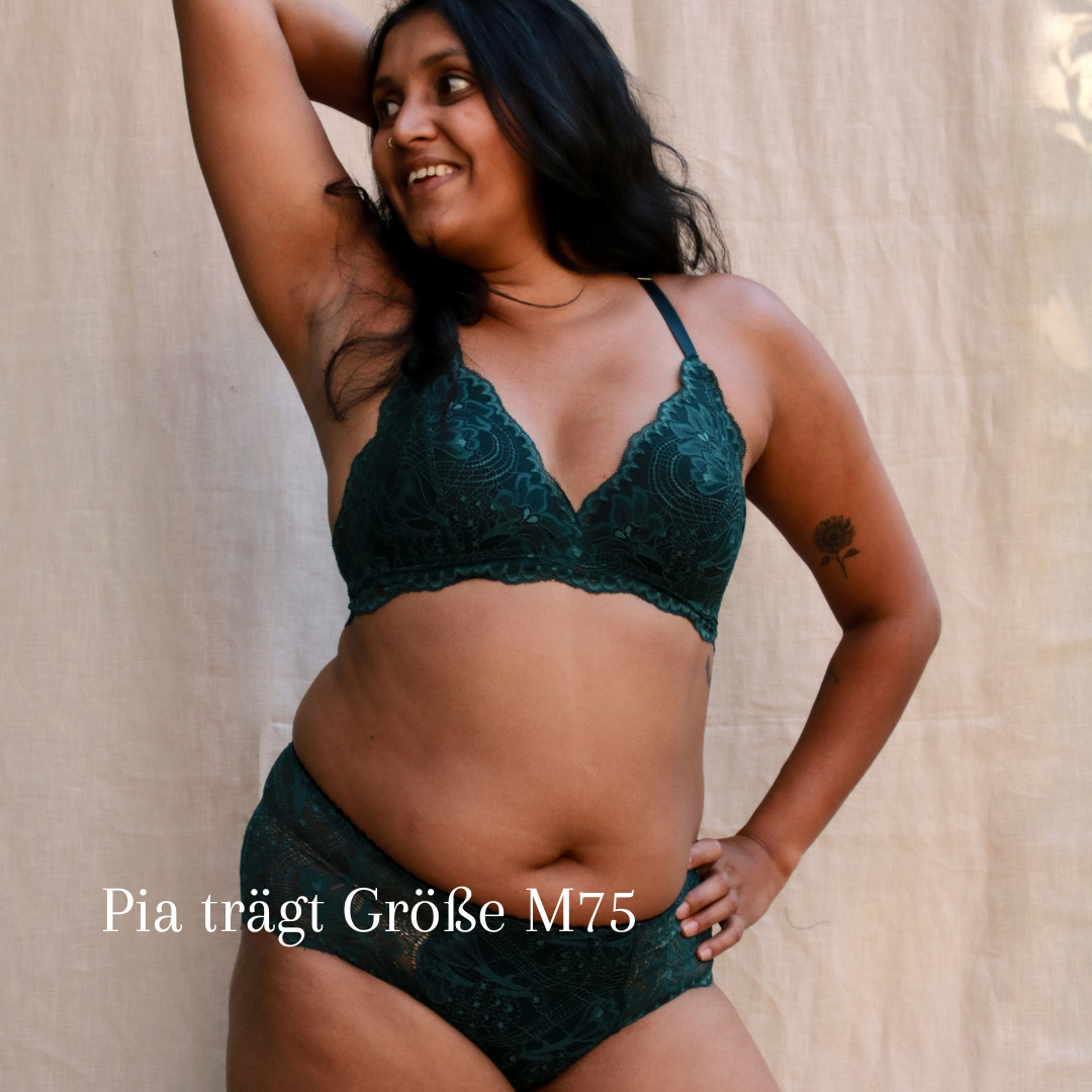 Bralette Mathilda - Smaragd