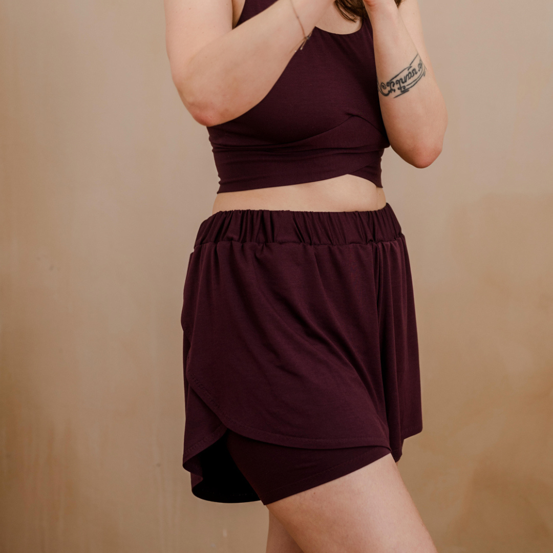 Sporthose Alice - aubergine