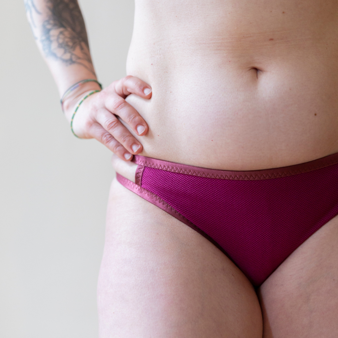 Bikini Bottoms Allana Chocolate Raspberry