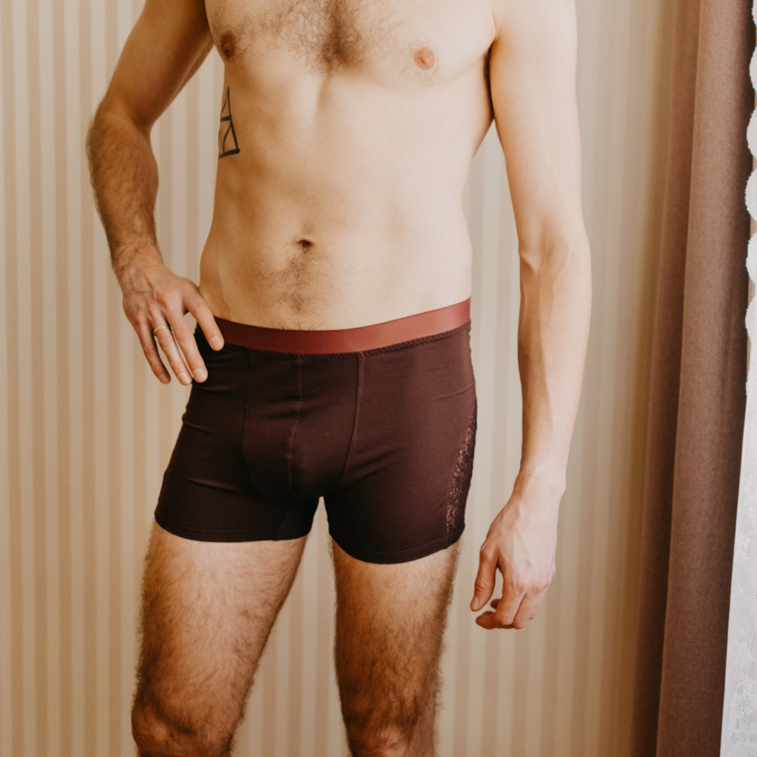 Boxershort Kassian - Aubergine