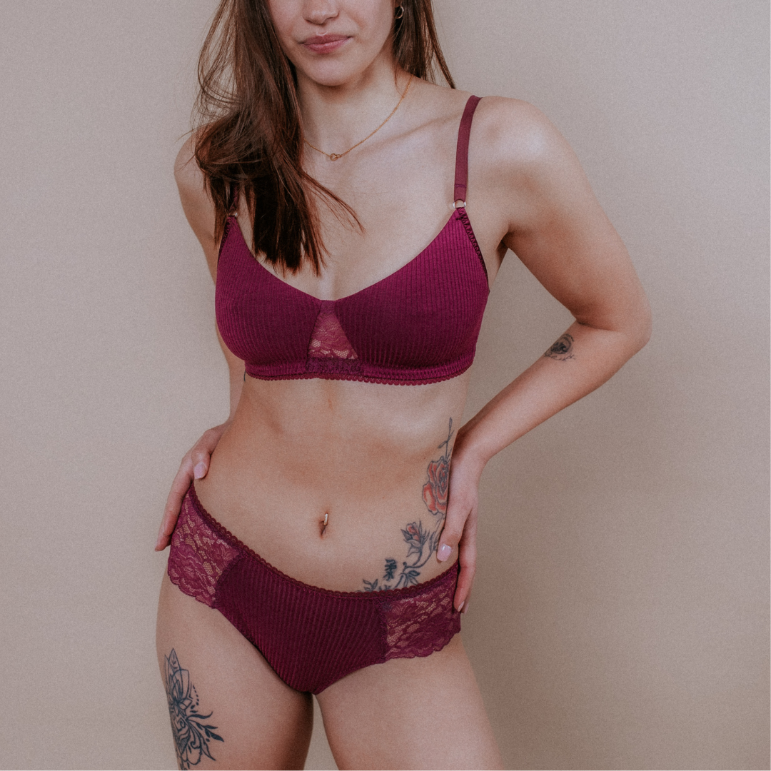 Bralette Odette - Himbeere