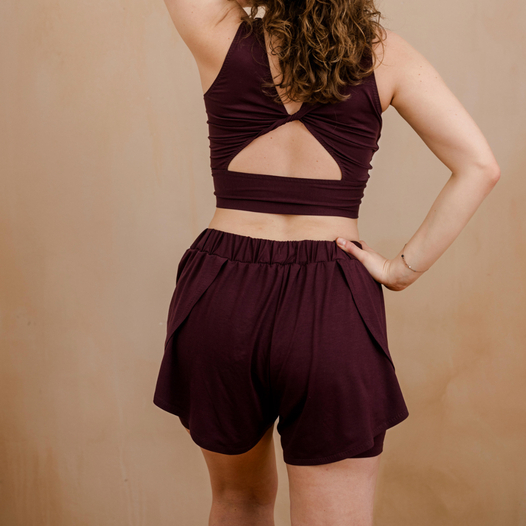 Sporthose Alice - aubergine