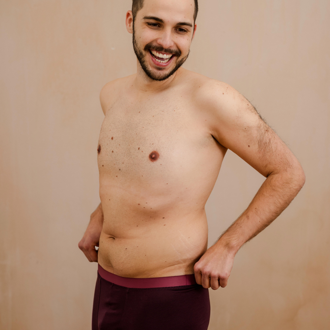 Boxershort Alvin - aubergine