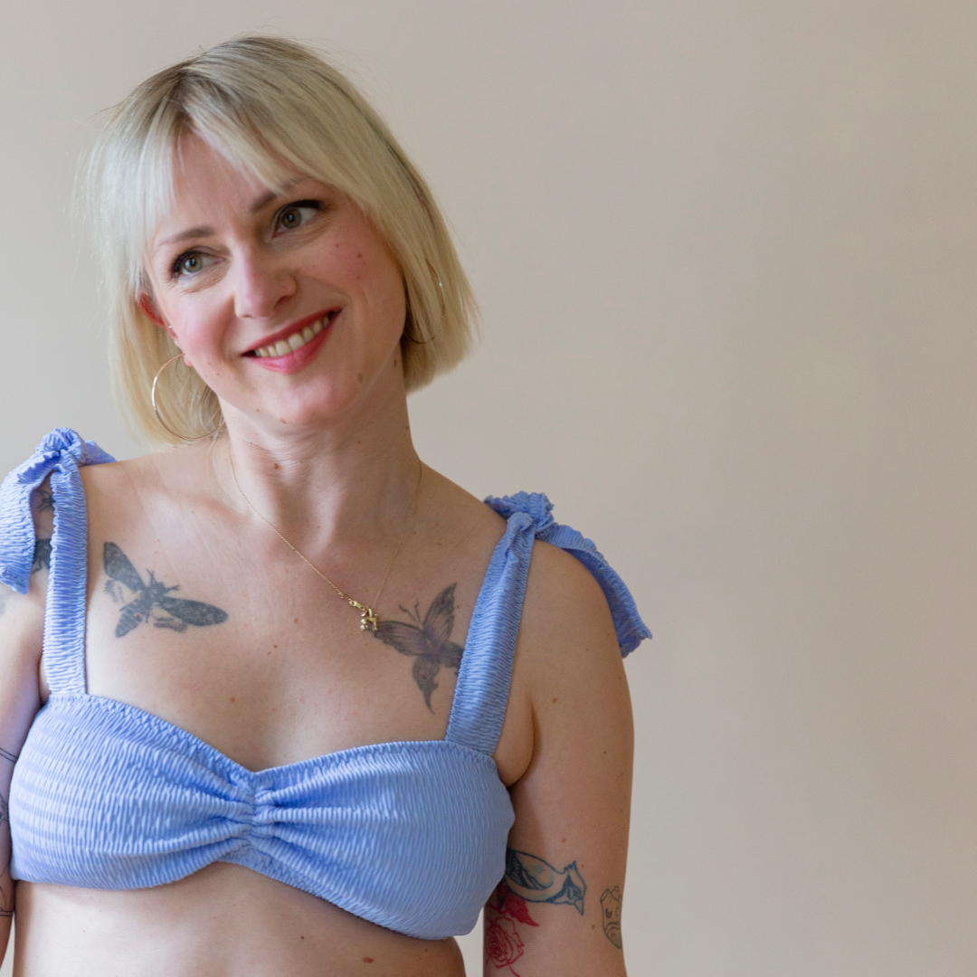 Bikinioberteil Daisy - Vergissmeinnicht