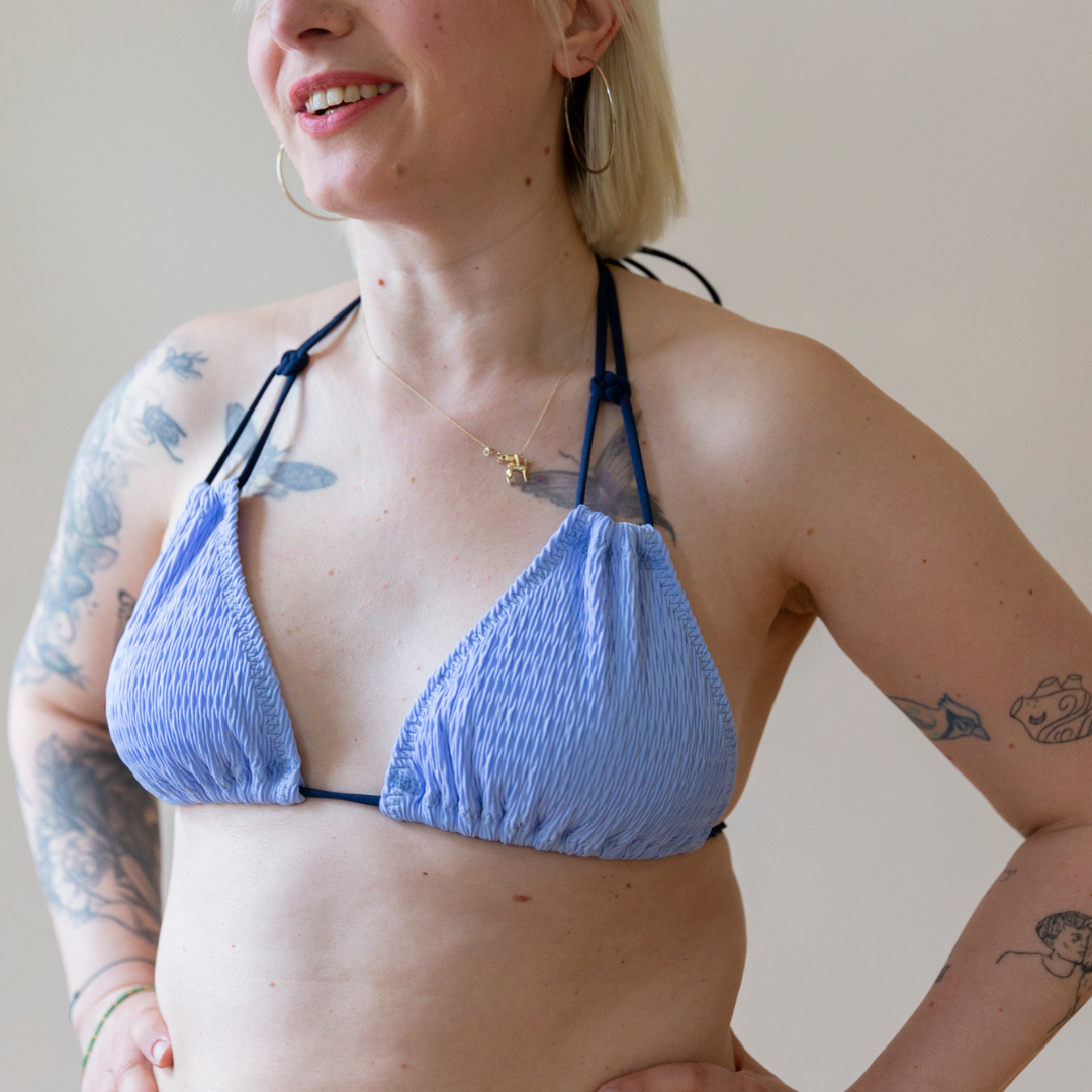 Bikinioberteil Cleo - Vergissmeinnicht