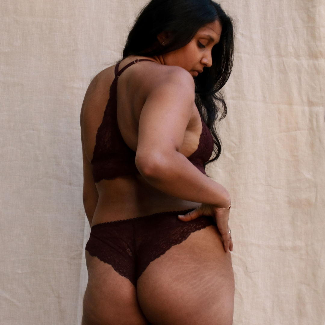 Bralette Sophia - Aubergine