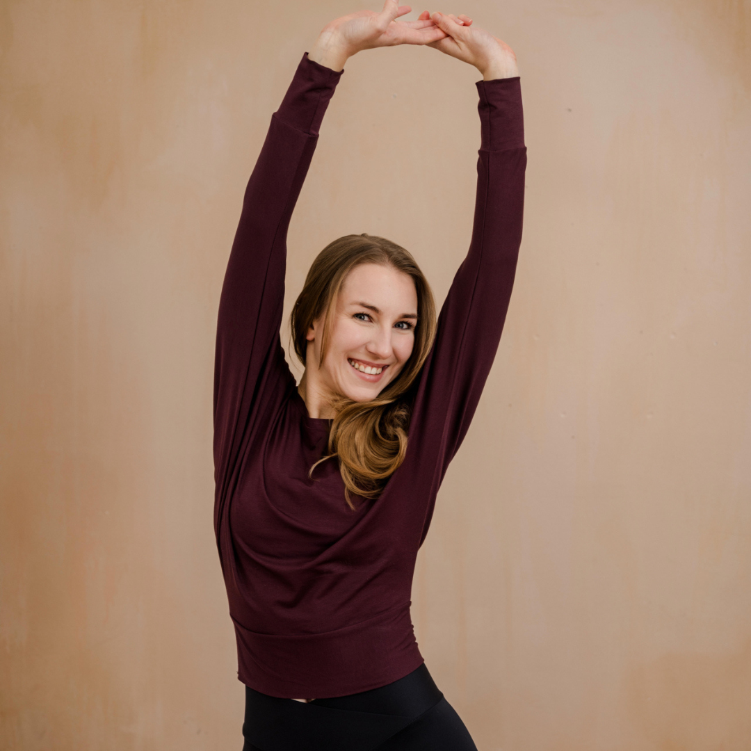 Shirt Jule - aubergine