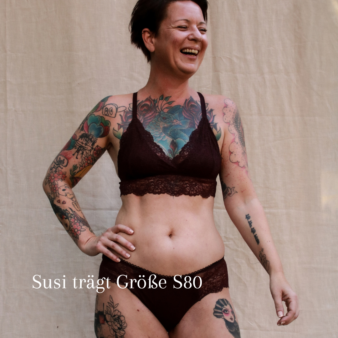 Bralette Sophia - Aubergine